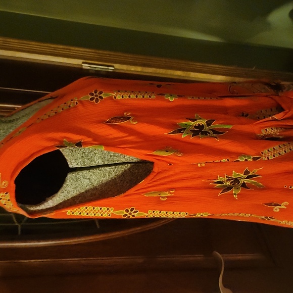 BELMA NY Sleeveless Floral Design Top Large - Picture 7 of 16